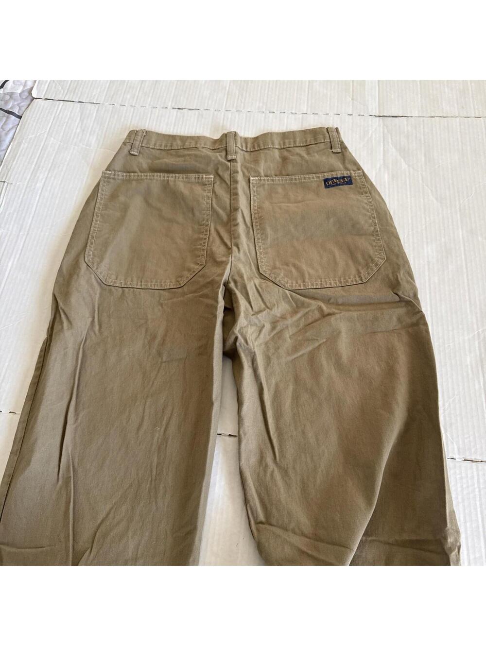 Vintage Dee Cee Khaki 5 Pocket Pants 31x34 - Picture 11 of 14